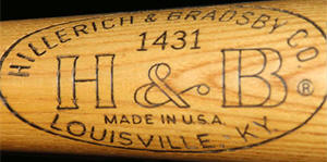 1964 - 1979 H&B Bat Label