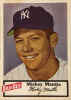 1954 Dan Dee Mickey Mantle