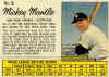 1962 Jello Mickey Mantle