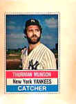 1976 HostessTwinkies2-Pack card panel Thurman Munson