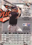 Back of 1995 Donruss Card83 Cal Ripken