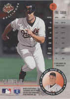 Back of 1996 Leaf Cal Ripkencard number 21