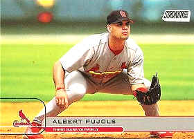 2002 Stadium Club Albert Pujols card 5