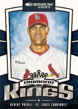 2005 Donruss Card20 Albert Pujols Diamond Kings