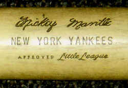 Mickey Mantle Bat Day