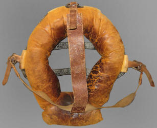 1940's one piece cast catchers mask