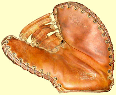 1940s Lew Fonseca JC Higgins Baseman's Mitt