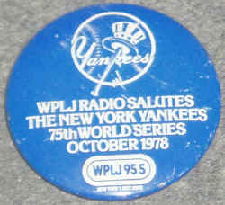 New York Yankees WPLJ