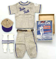 YankiBoy Official Babe Ruth King of Swat Baseball Uniform