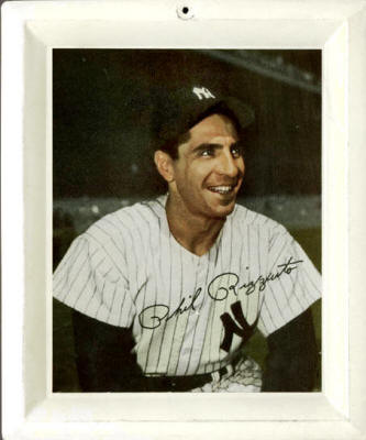 1952 Wheaties Tin Tray Photo Phil Rizzuto