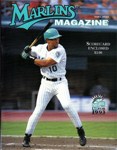 Gary Sheffield Cover Valume 1 Edition 6 Scorecard