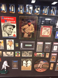 Walter Johnson Shadow Box