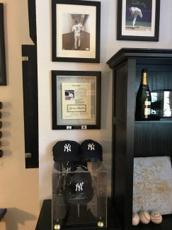 Baseball Memorabilia collection room