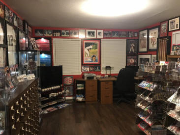 The Wade Boggs Collectors Showcase Room