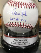 Aaron Judge Signed Baseball