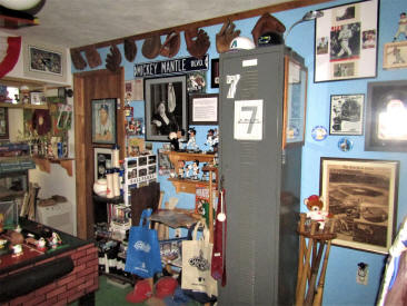 Baseball Memorabilia room